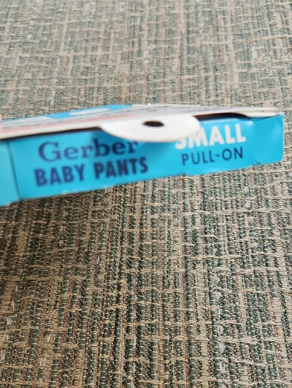 Gerber White Pull-On Baby Pants Diaper Cover - White Waterproof Small